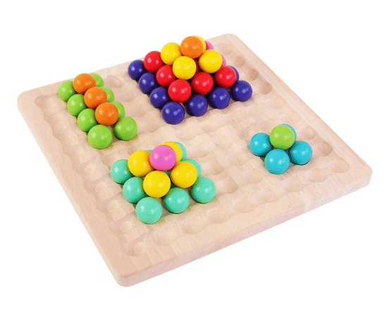 Wooden Educational Bead Sorting Toy