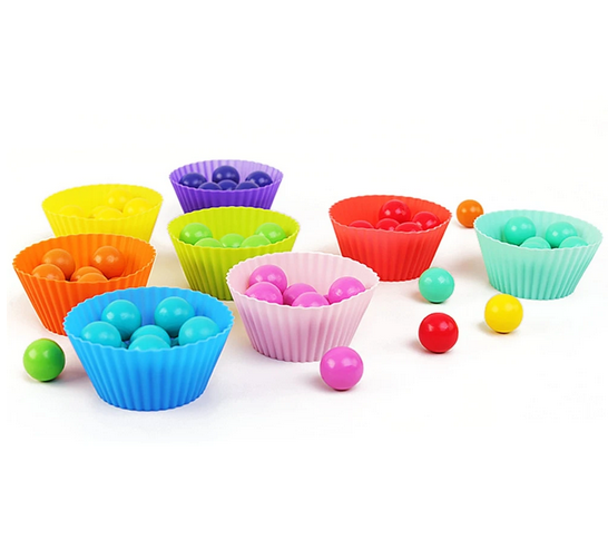 Wooden Educational Bead Sorting Toy