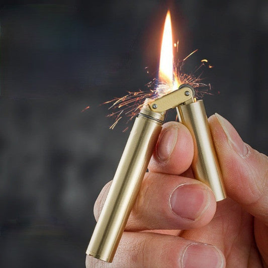 Classic Portable Compact Windproof Lighter - Pexav