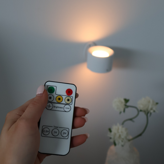 Bright Cordless Rechargeable LED Wall Lamp - Pexav