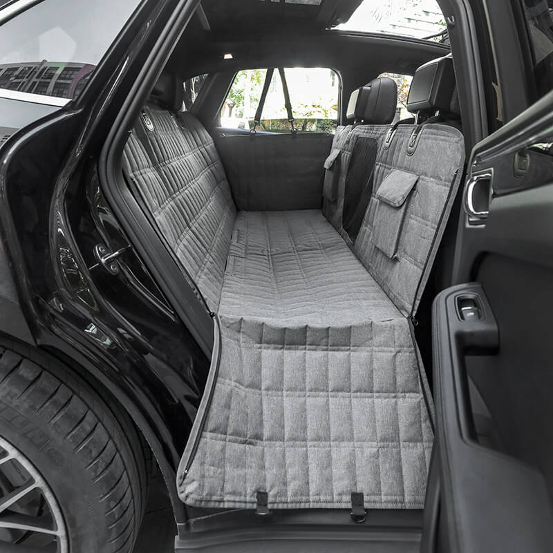 Durable Pet Car Seat Protector with Breathable Mesh