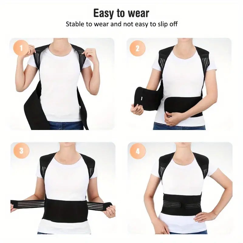 Supportive Posture Corrector Back Belt