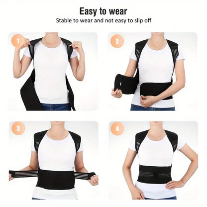 Supportive Posture Corrector Back Belt