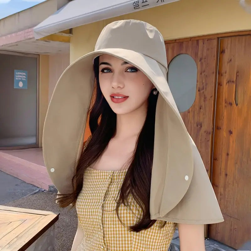 Stylish Large Brim Summer Sun Hat for Ladies