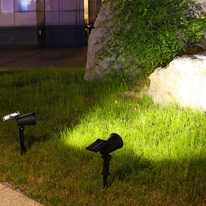 Colorful Outdoor Solar Powered LED Yard Spotlight