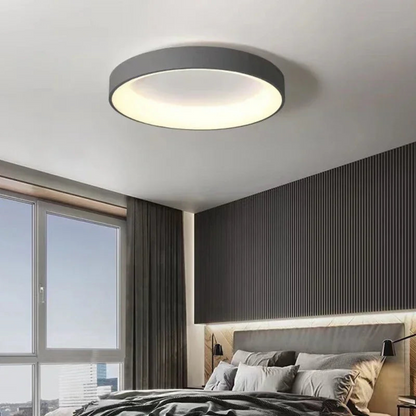 Sleek Flush Mount Ceiling Lamp for Indoor Lighting