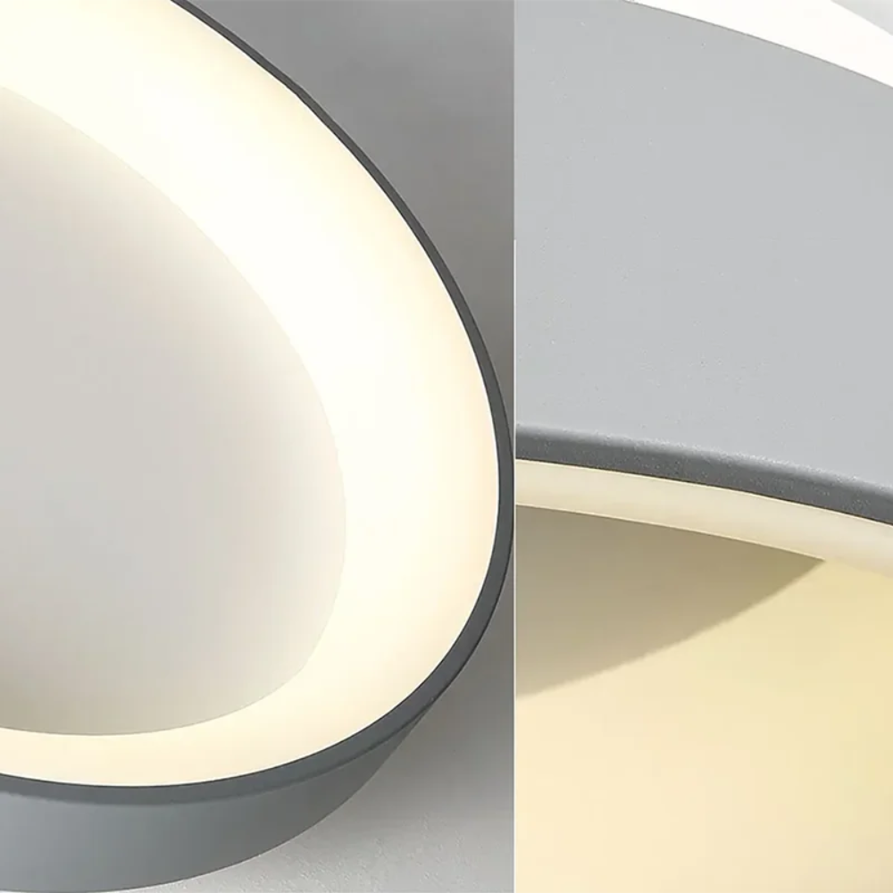 Sleek Flush Mount Ceiling Lamp for Indoor Lighting