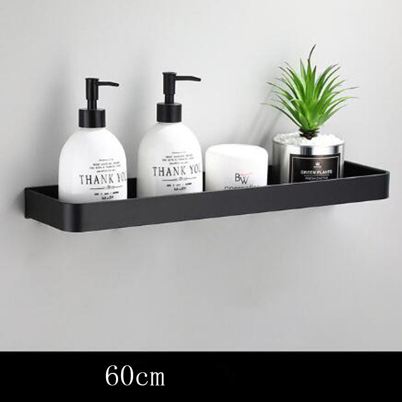 Sleek Metal Wall Storage Shelf