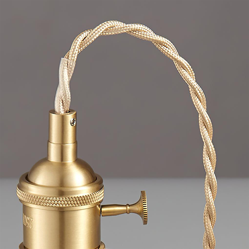 Simple Vintage Glass Drop Pendant Lamp