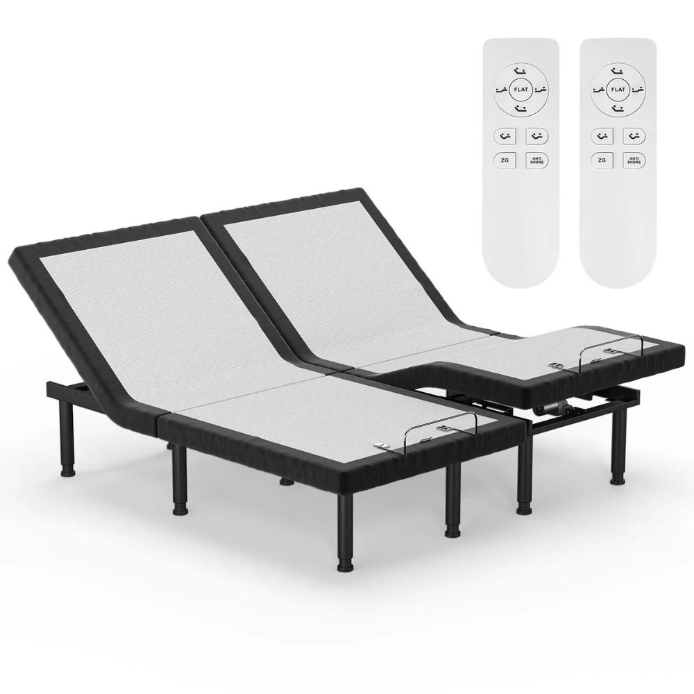 Comfortable Electric Adjustable Bed Frame with Remote Control
