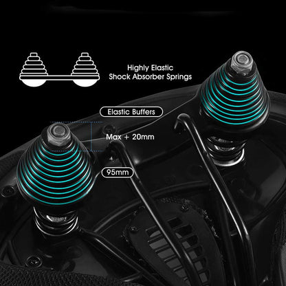 Comfortable Extra Wide Bike Seat for Men and Women