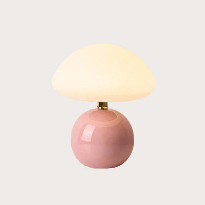 Glarefusion French Cream Mushroom Lamp
