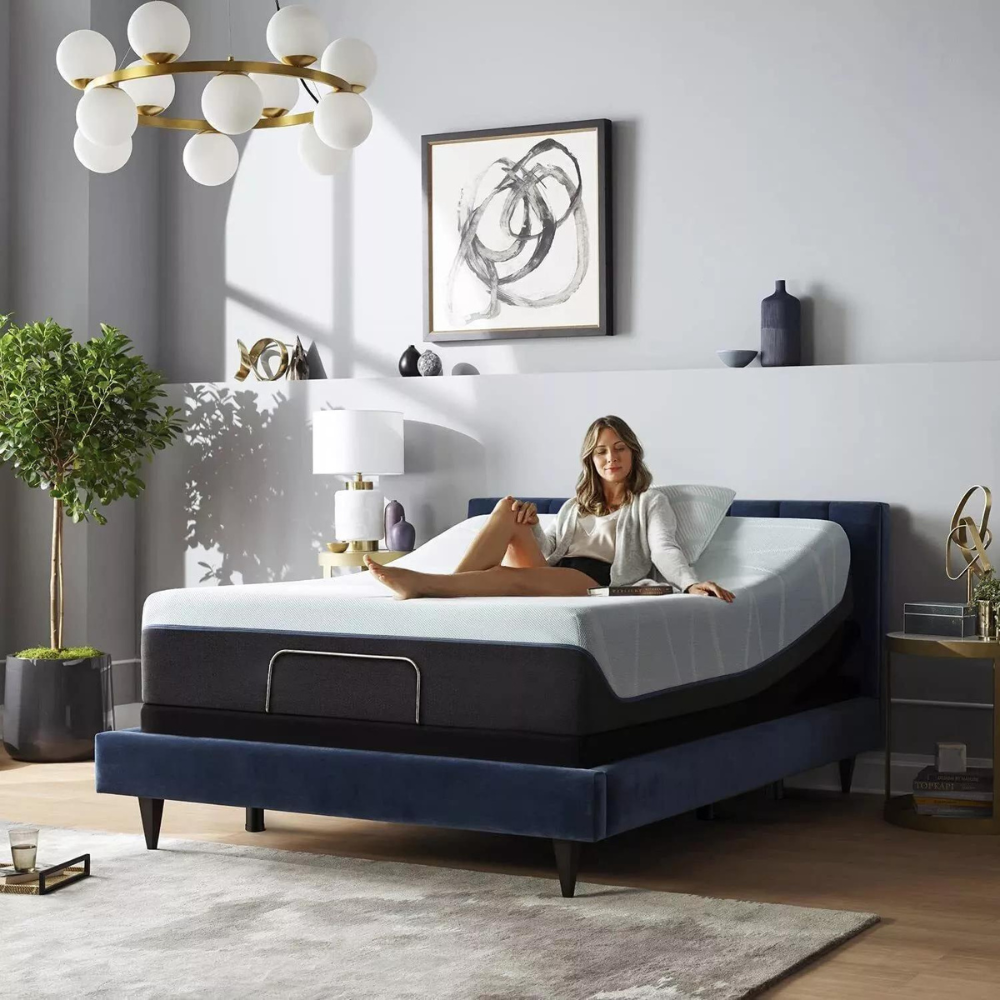 Comfortable Electric Adjustable Bed Frame with Remote Control