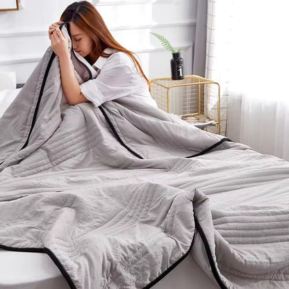 Soft Cooling Blanket for Restful Sleep