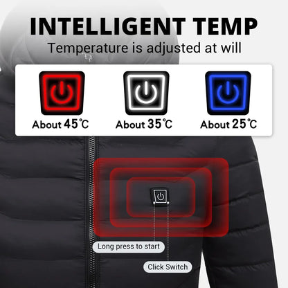 Insulated Thermal Jacket for Men and Women Outdoor Workers