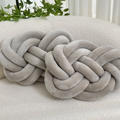 Comfortable Faux Fur Round Throw Pillows
