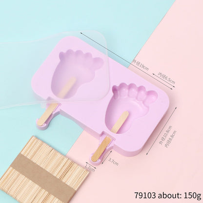 Adorable Bunny Ice Cream Moulds