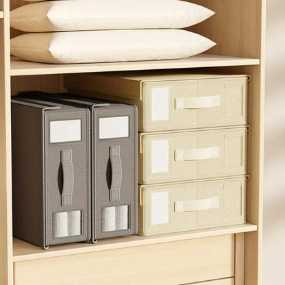 Foldable Bedding Organizer for Neat Storage – Space-Saving Design for All Linen Sizes 3