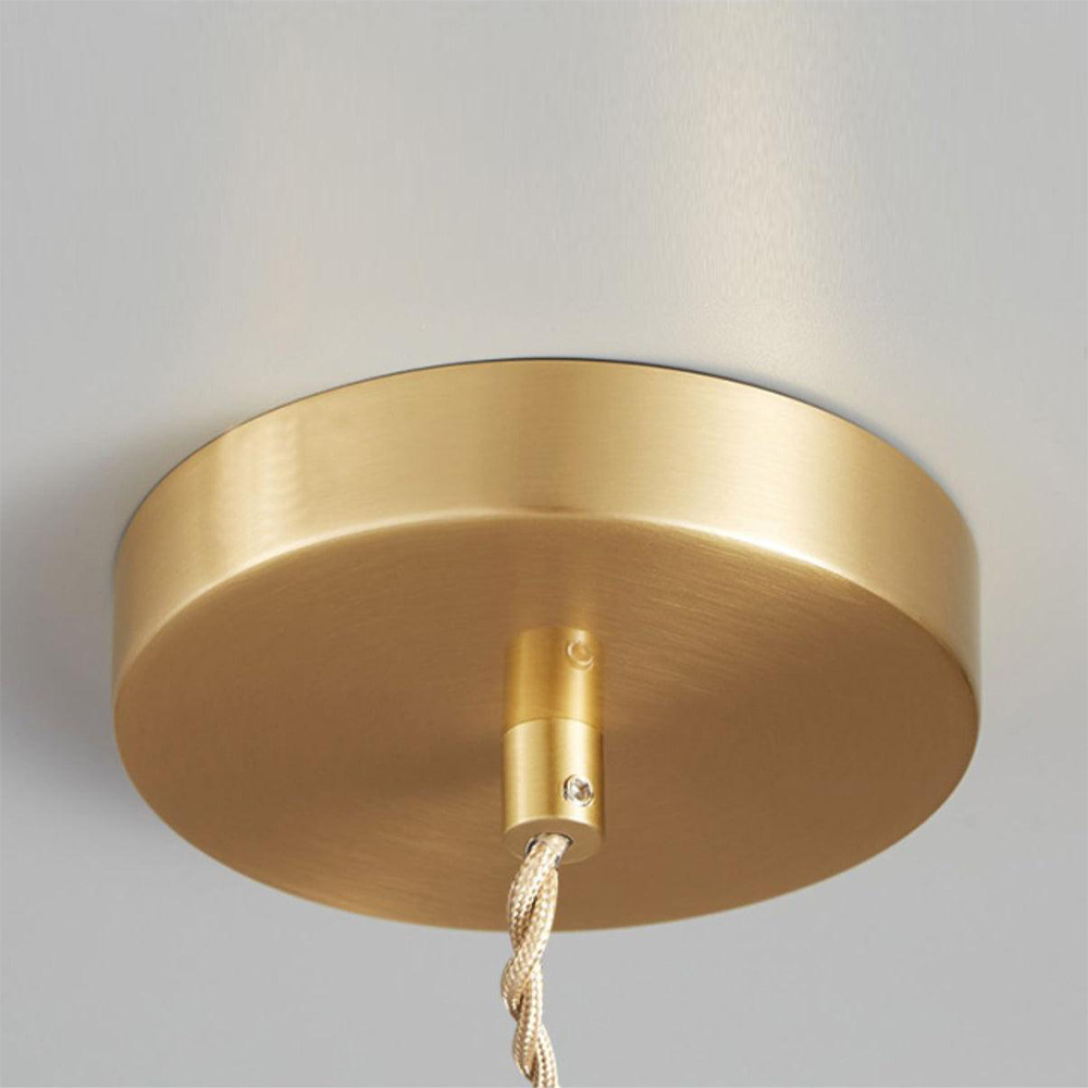 Simple Vintage Glass Drop Pendant Lamp