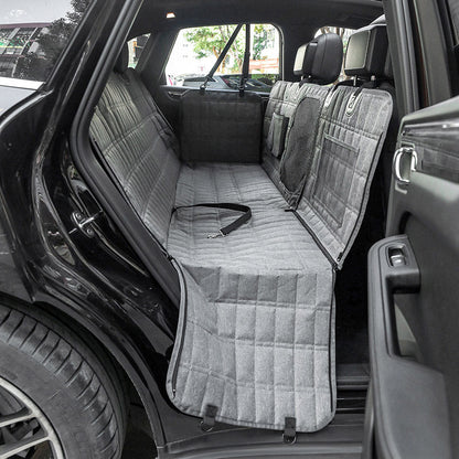 Durable Pet Car Seat Protector with Breathable Mesh