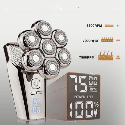 Close Shave Pro - Electric Head Razor with Bonus Blade