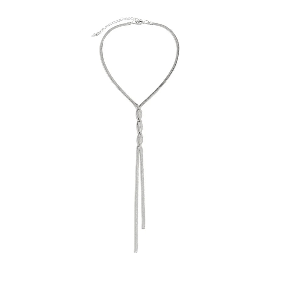 Beautiful Dainty Snake Chain Pendant Necklace