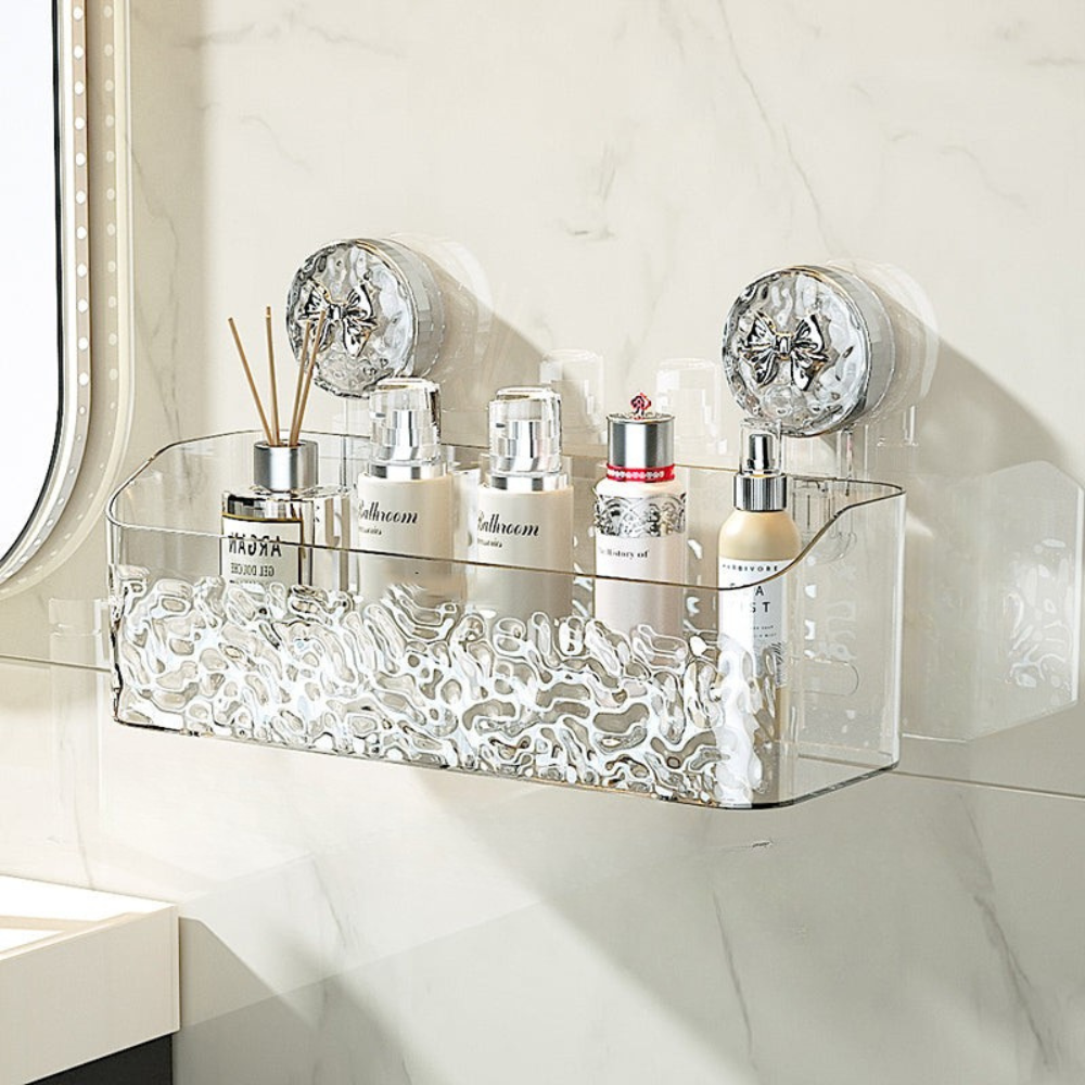 Waterproof Bathroom Storage with Suction Cup Holder - Pexav