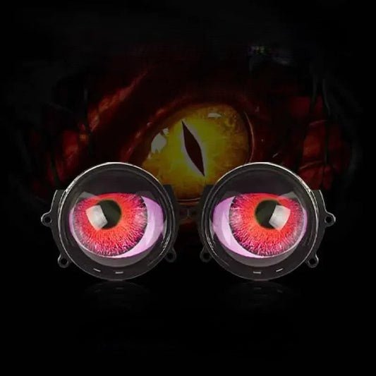 Bold Demon Eye Car Headlights - Pexav