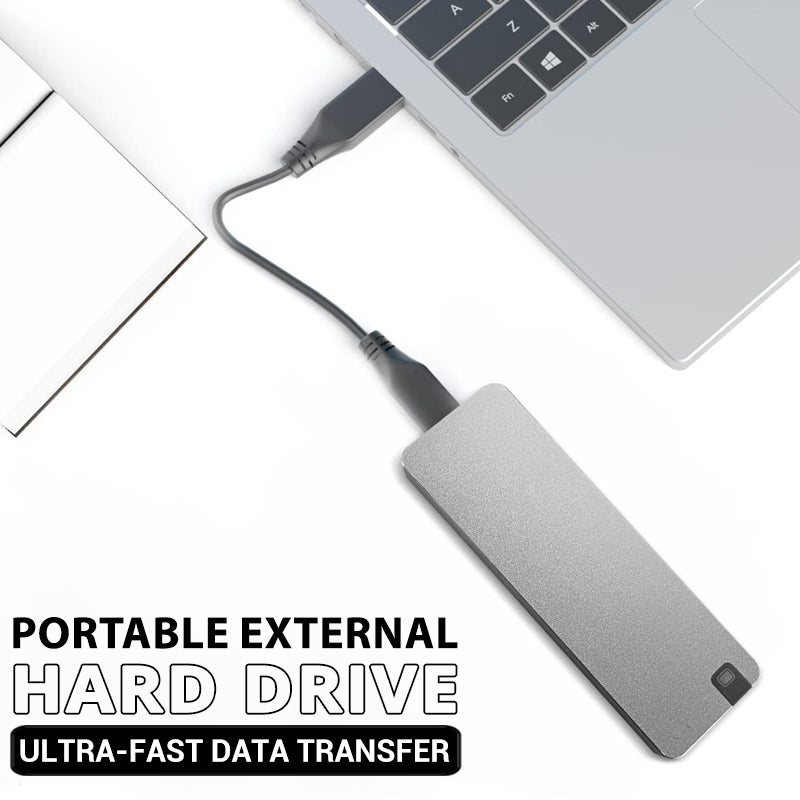 Compact High Speed USB 3.2 External SSD Drive