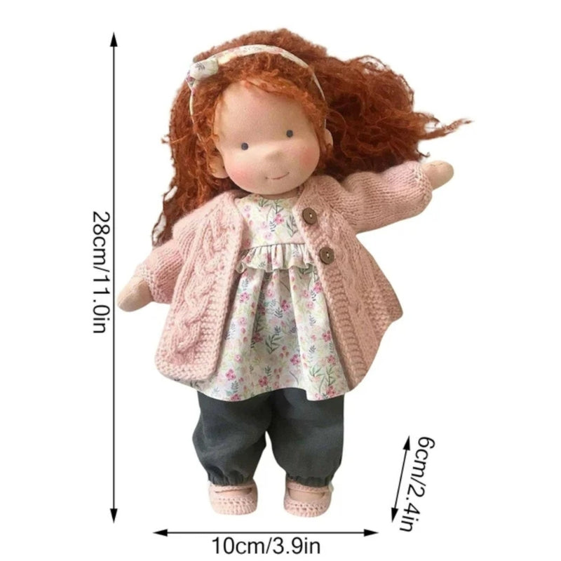 Artistic Handmade Doll for Creative Kids Play