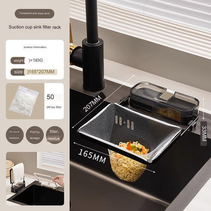 Stainless Kitchen Sink Drain Organizer Rack