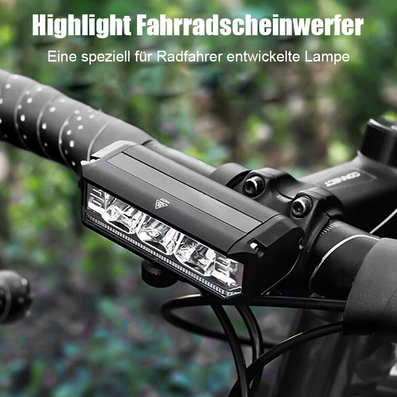 Bright 900LM LED Bike Front Light – Wide Angle Headlamp