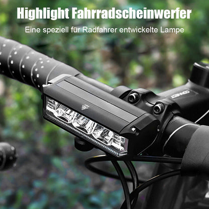 Bright 900LM LED Bike Front Light – Wide Angle Headlamp