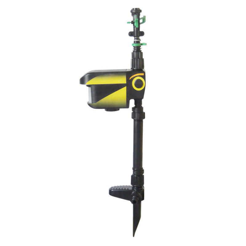 Solar Powered Motion Sprinkler Repellent for Deer Control - Pexav
