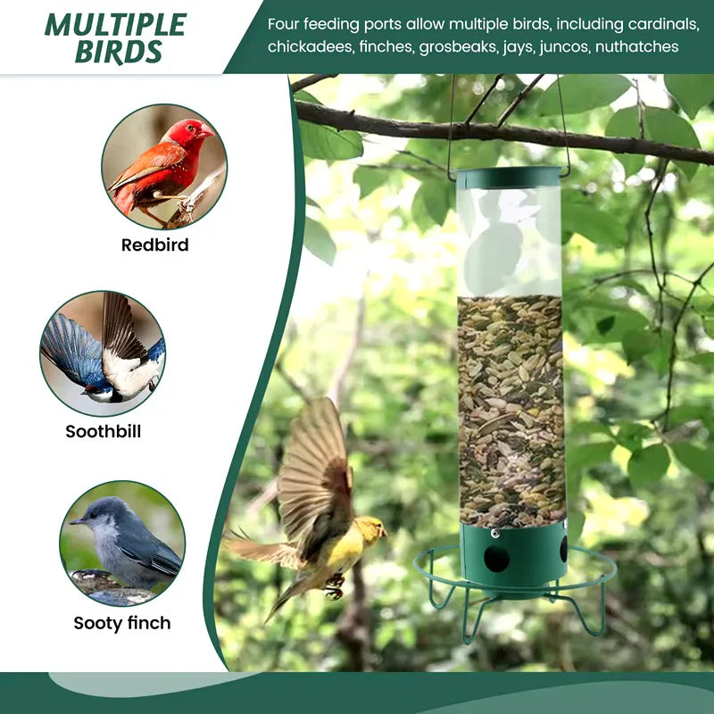 Wildlife Resistant Bird Feeder