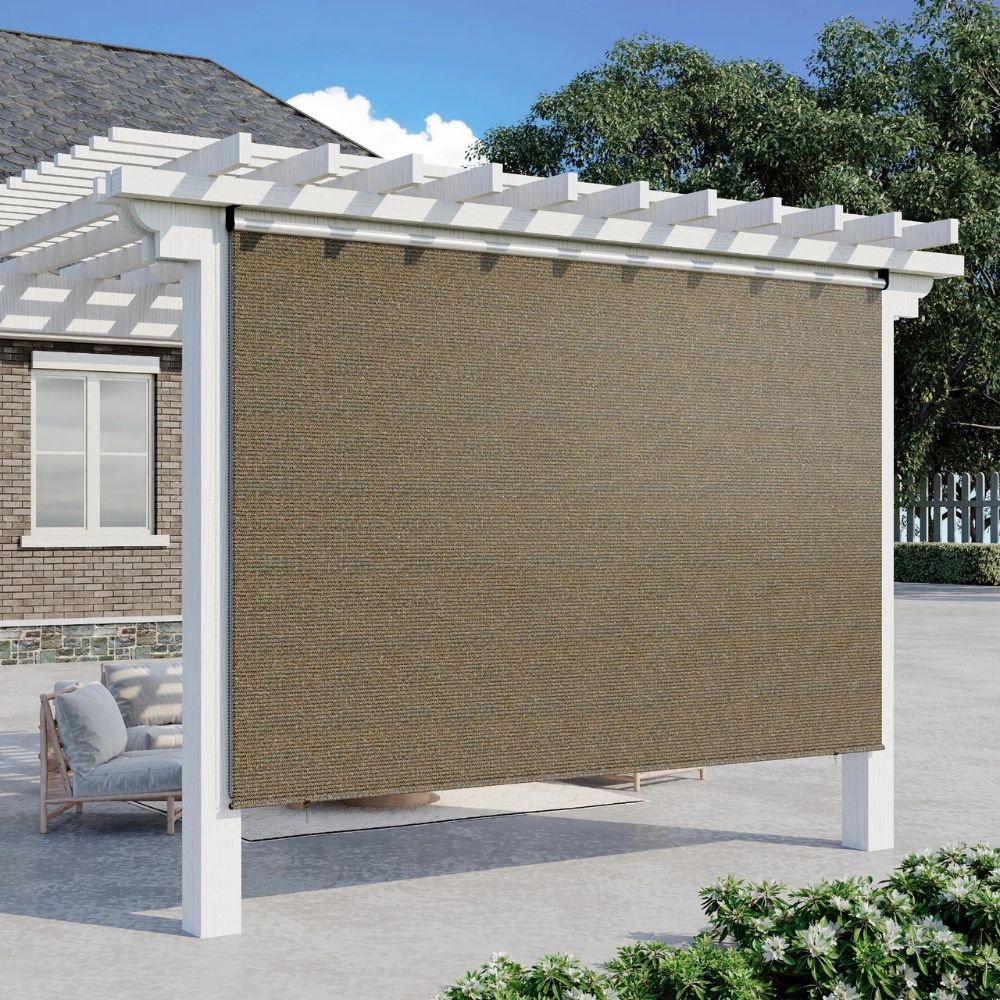 Big Backyard Sun Roller Shade Blinds - Pexav