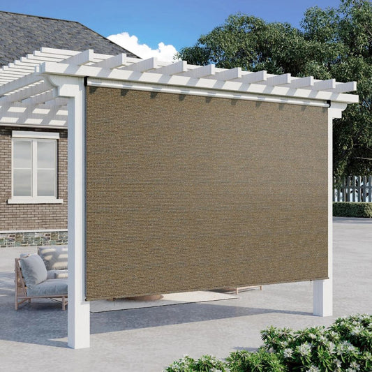 Big Backyard Sun Roller Shade Blinds - Pexav