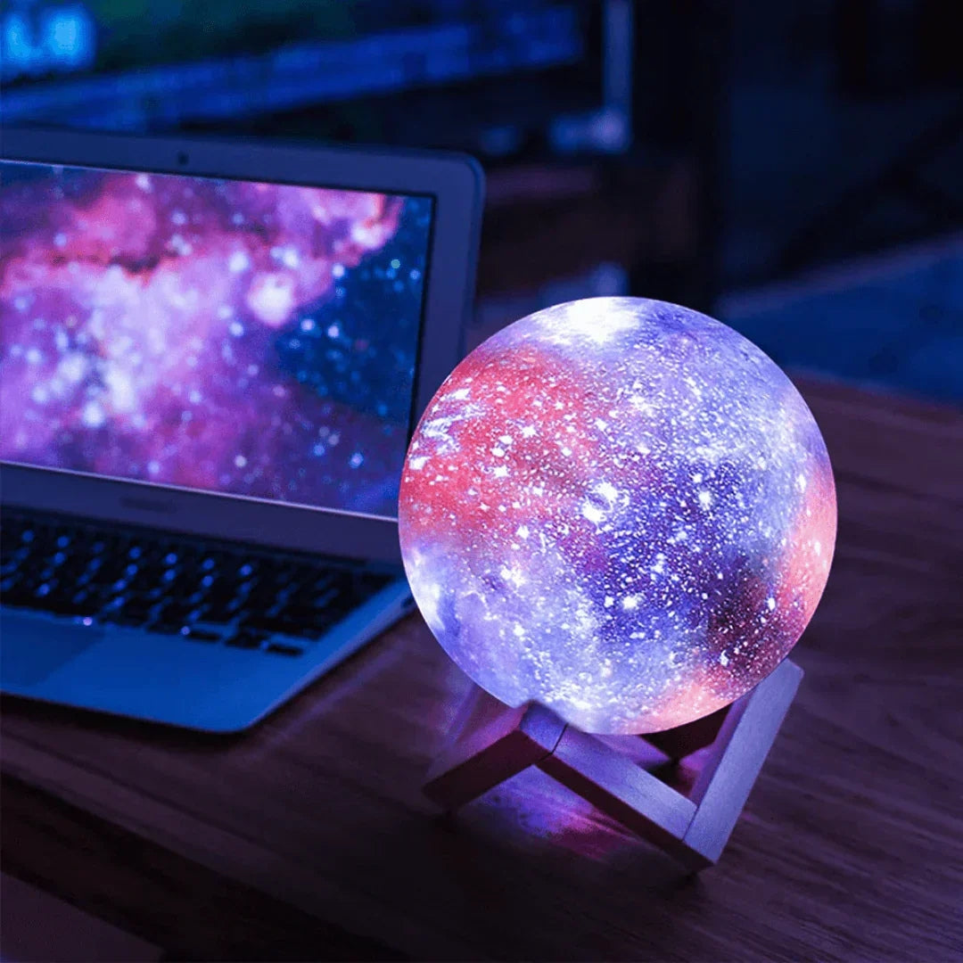 Cosmic Sky Table Lamp with Sensor Control - Pexav