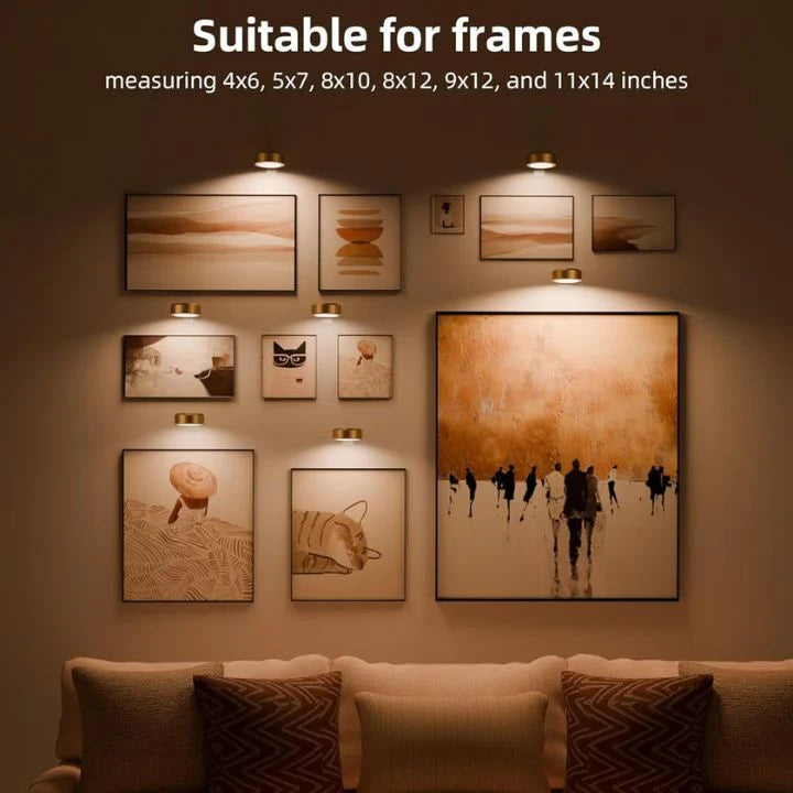 Modern Magnetic LED Picture Wall Light
