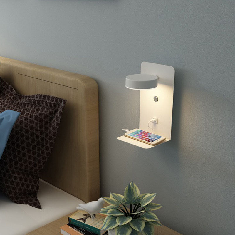 Contemporary Metal LED Square Wall Light Lamp - Pexav