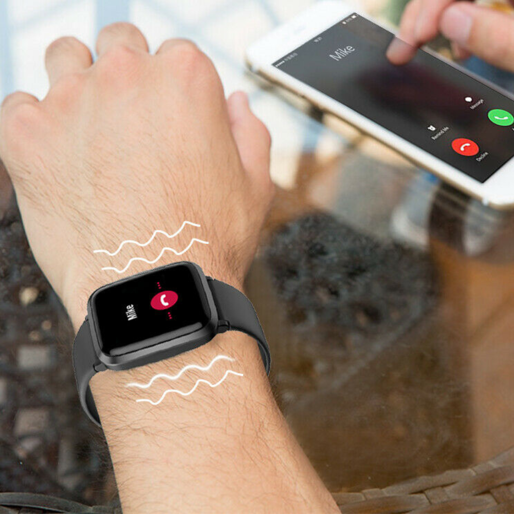 Accurate BP Tracker Smart Fitness Watch