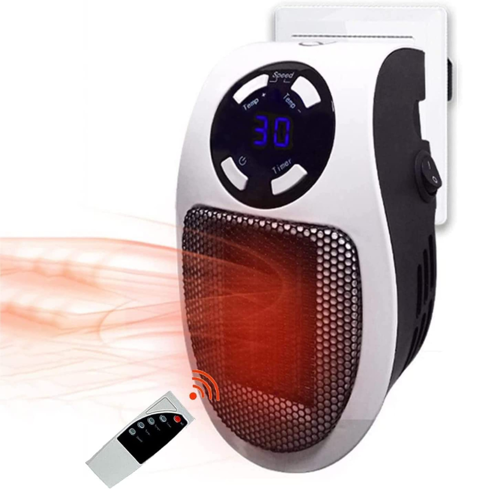 Compact Energy Saving Plug In Room Heater