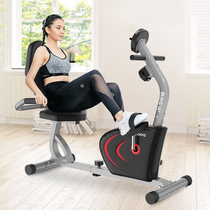 Compact Home Recumbent Exercise Bike Gym Equipment
