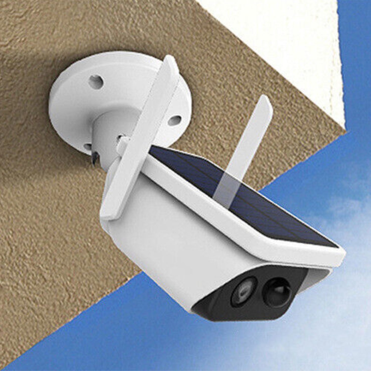 Weatherproof Outdoor Solar Security Camera System - Pexav