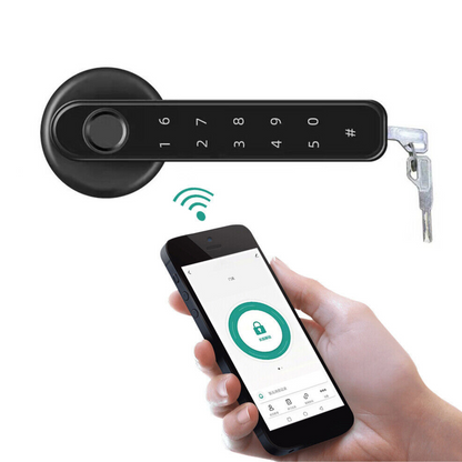 Secure Digital Fingerprint Bluetooth Door Lock System