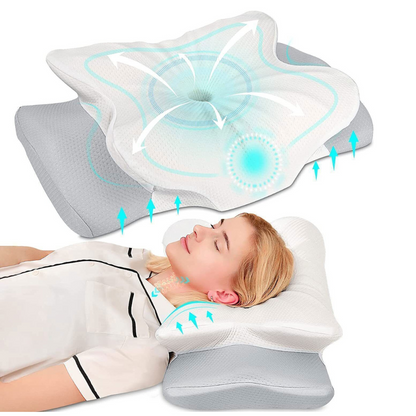 Comfortable Orthopedic Ventilated Memory Foam Pillow - Pexav