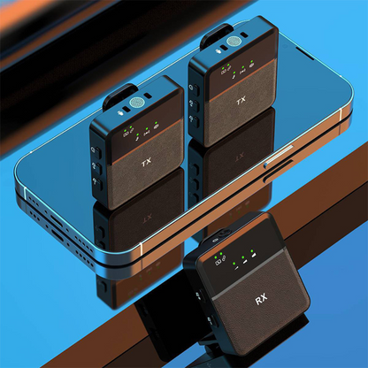 Compact Clip On Bluetooth Microphone