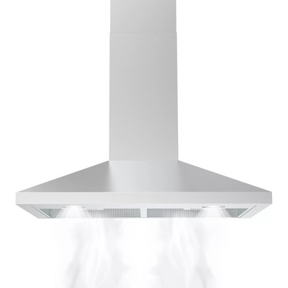 Large Stainless Steel Wall Mount Kitchen Exhaust Fan