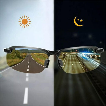 Stylish Anti Glare Night Vision Driving Glasses - Pexav