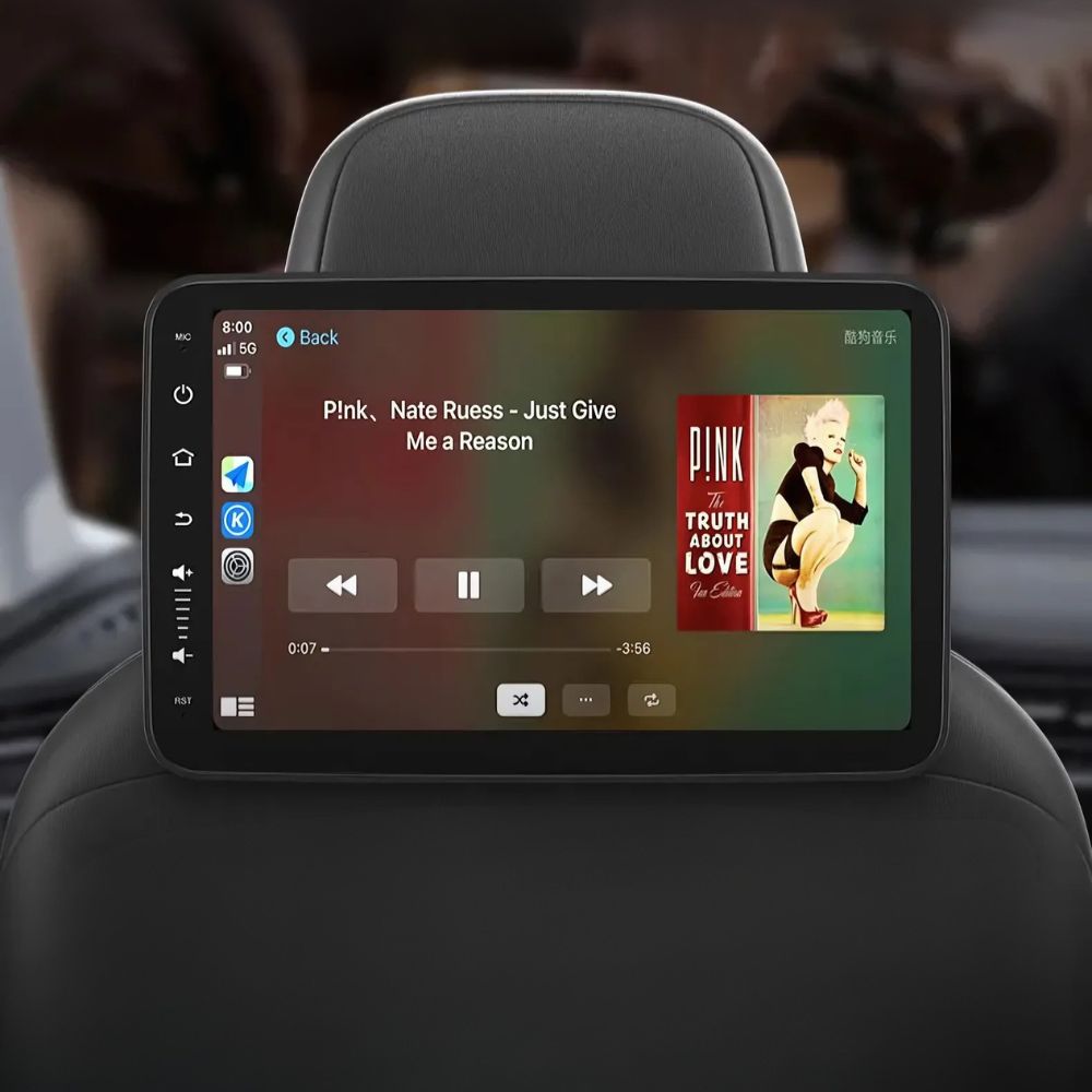 Portable 10 Car Backseat Entertainment DVD Player Screen